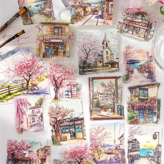 Urban City Color Sticker 15pcs