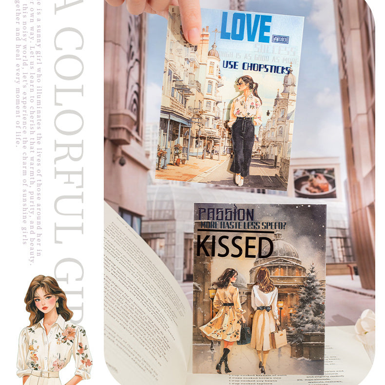 Urban Girl Sticker 20pcs