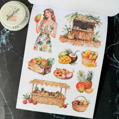 Vacation Trip Sticker Book