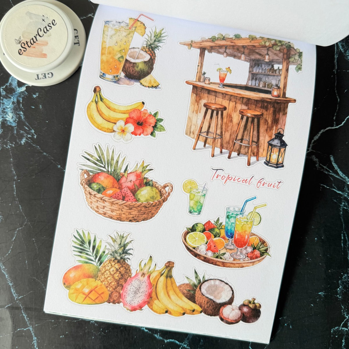 Vacation Trip Sticker Book