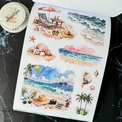 Vacation Trip Sticker Book