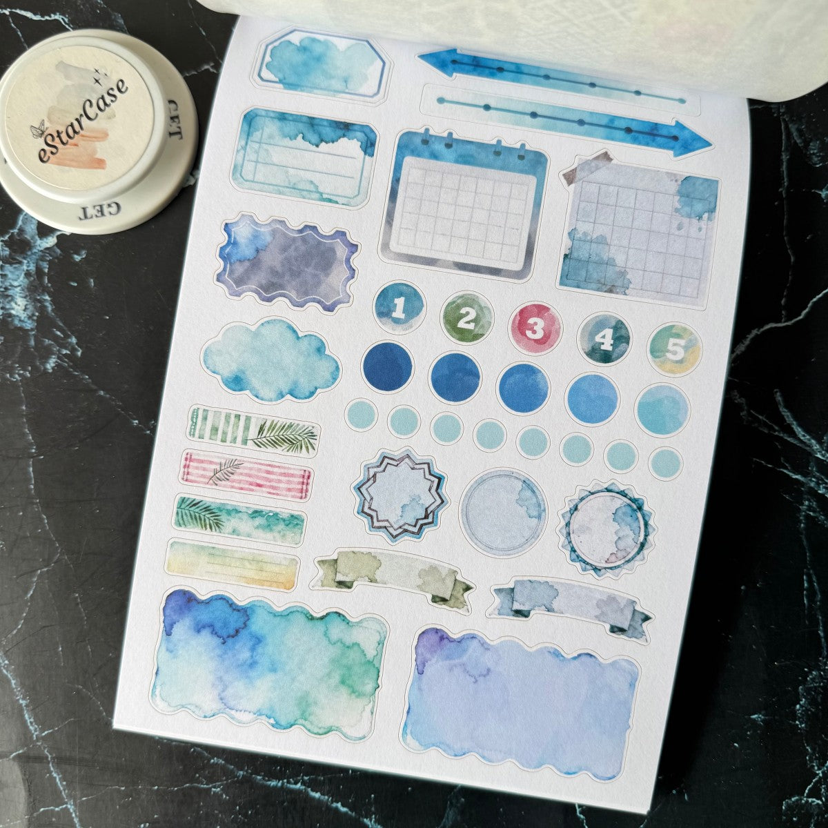 Vacation Trip Sticker Book