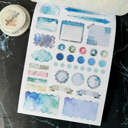 Vacation Trip Sticker Book