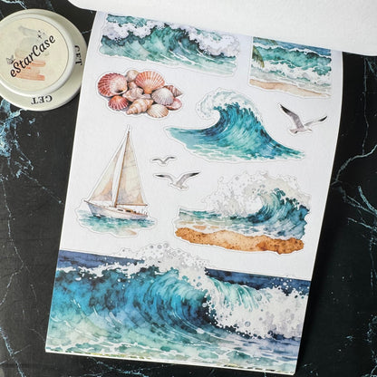 Vacation Trip Sticker Book