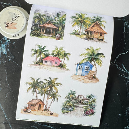 Vacation Trip Sticker Book