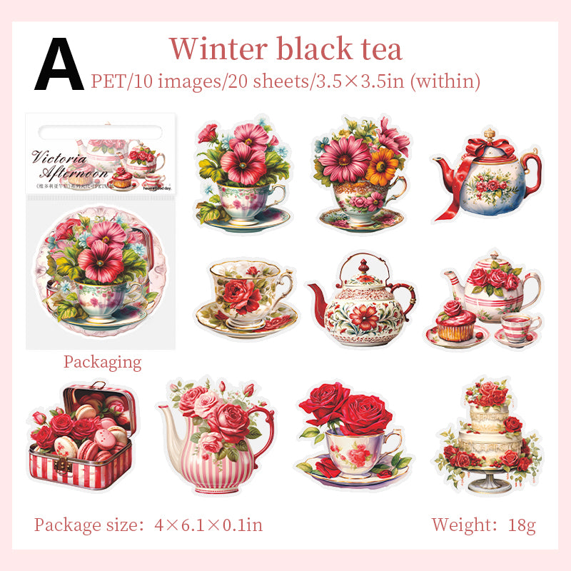 Victorian Afternoon Sticker 20pcs