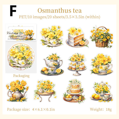 Victorian Afternoon Sticker 20pcs