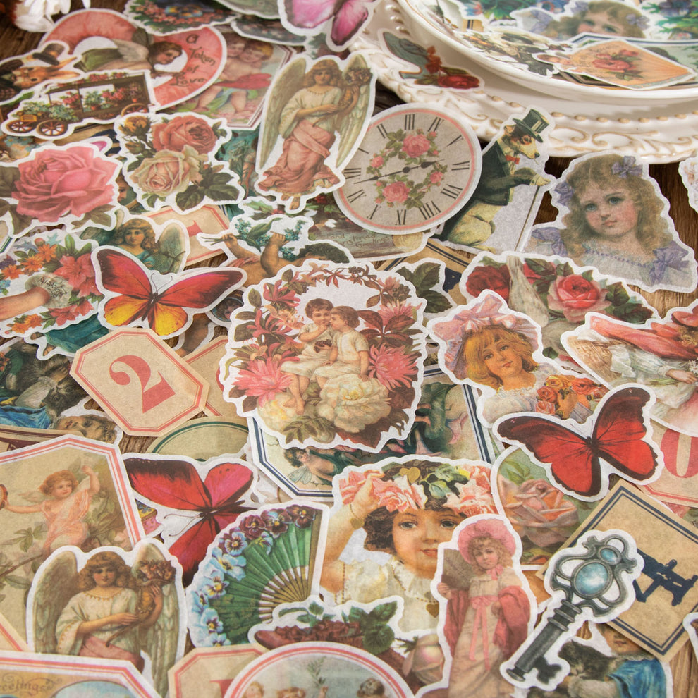 Victorian Era Series Sticker 100PCS – Estarcase