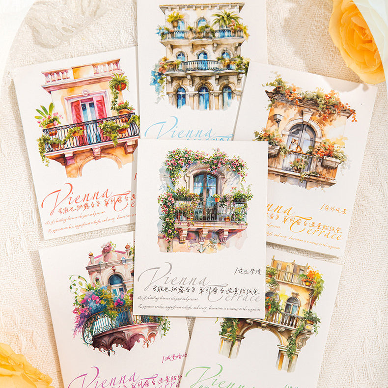 Vienna Terrace Sticker 10pcs