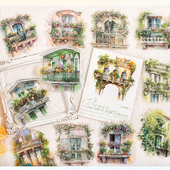 Vienna Terrace Sticker 10pcs