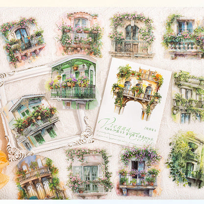 Vienna Terrace Sticker 10pcs