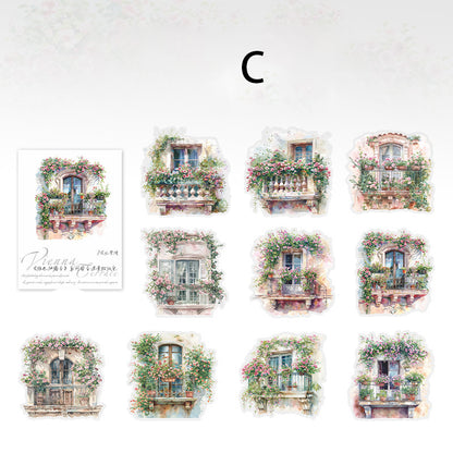 Vienna Terrace Sticker 10pcs
