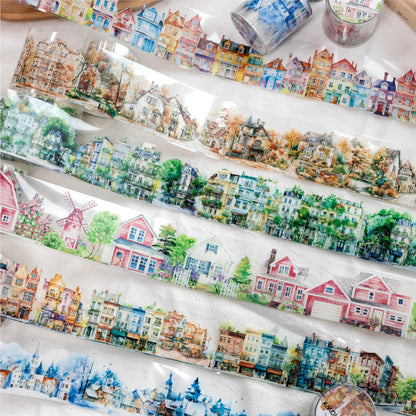 Vintage Art Town All Tape