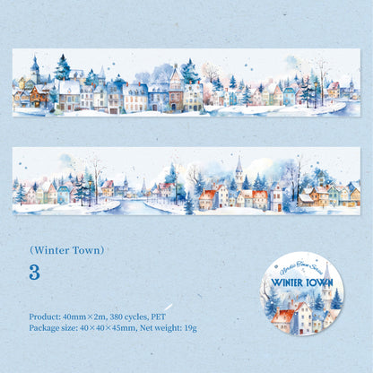 Vintage Art Town All Tape