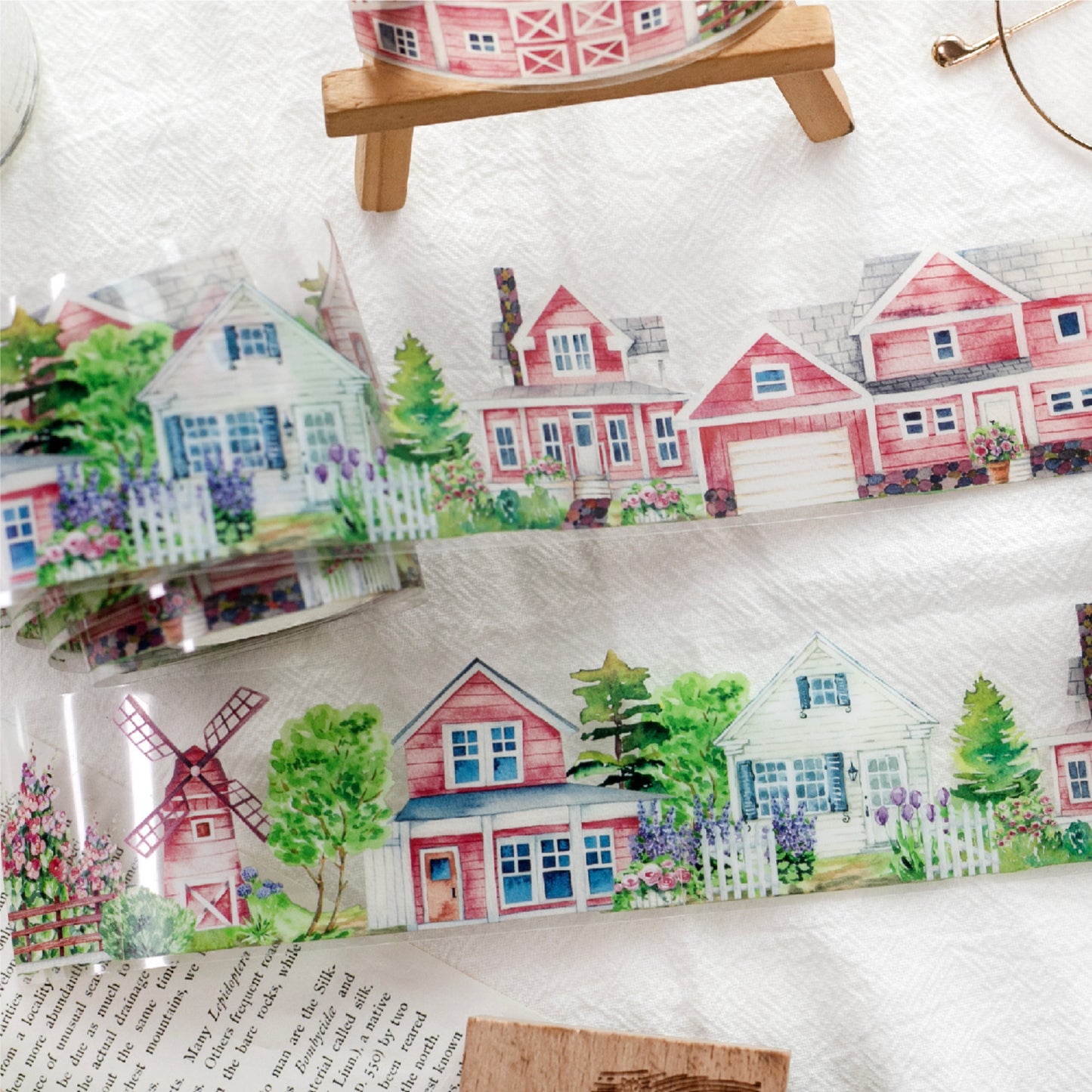 Vintage Art Town All Tape