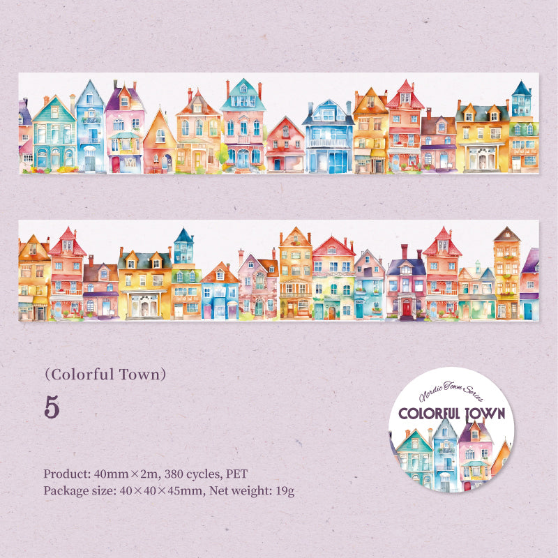 Vintage Art Town All Tape