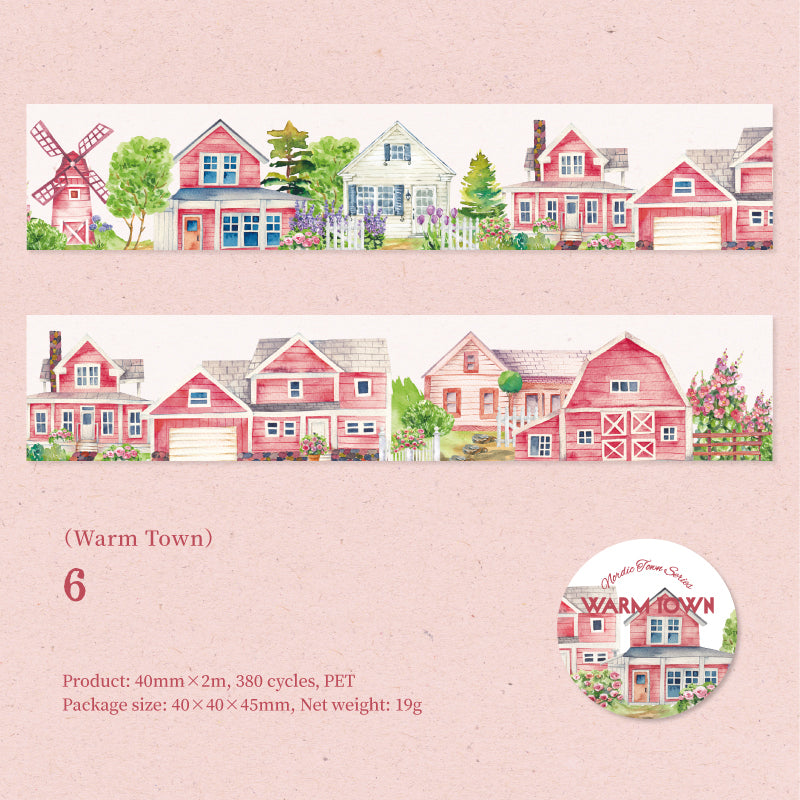 Vintage Art Town All Tape