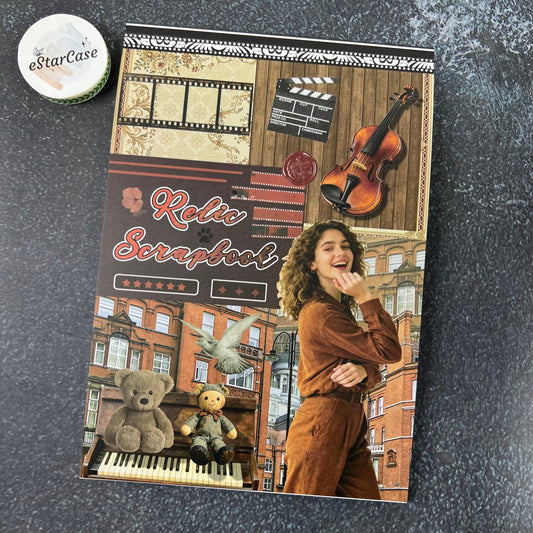 Vintage Collage Archive Sticker Book