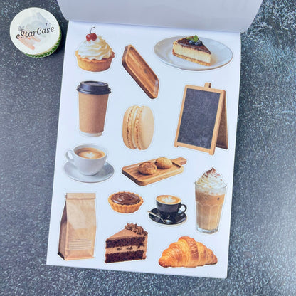 Vintage Collage Archive Sticker Book