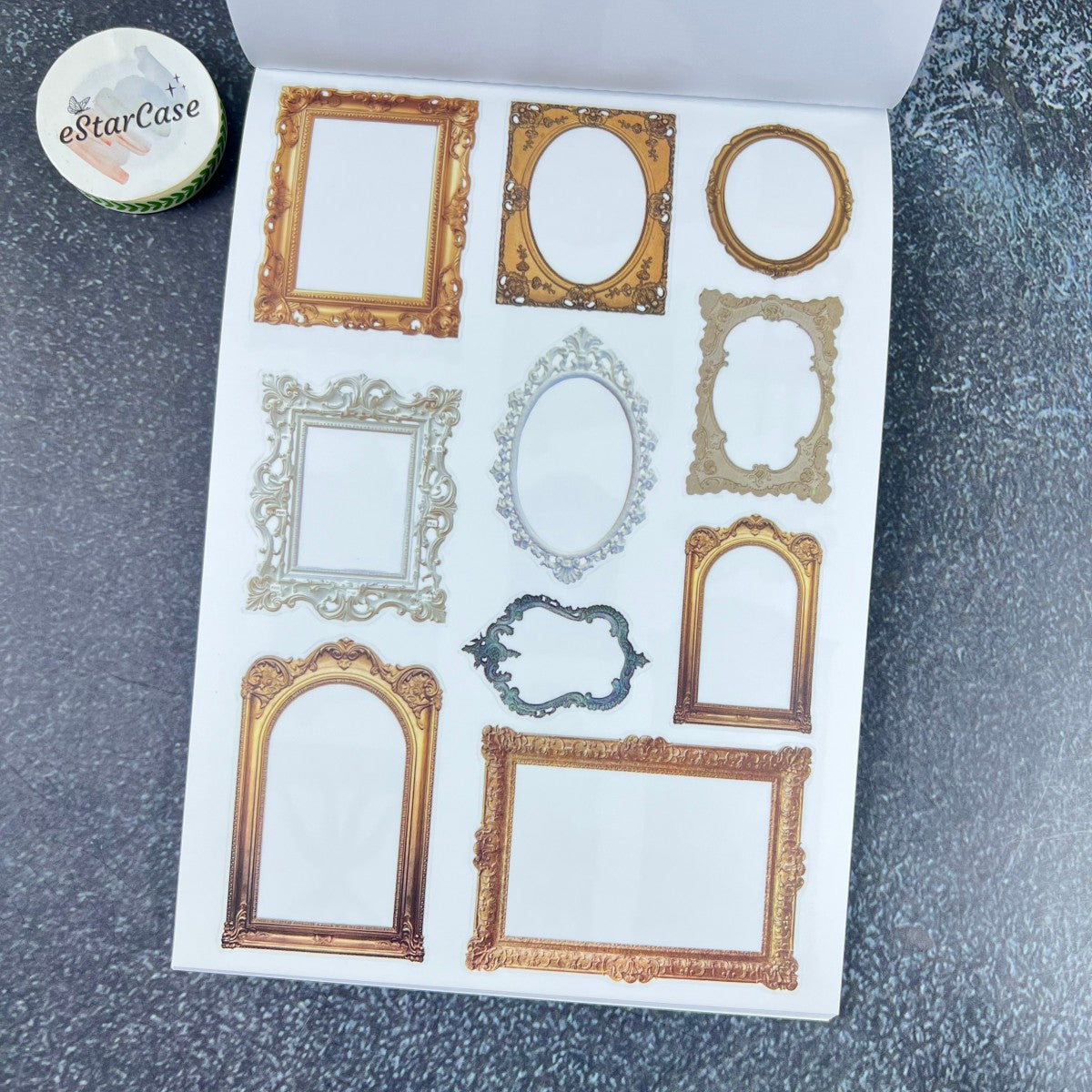 Vintage Collage Archive Sticker Book