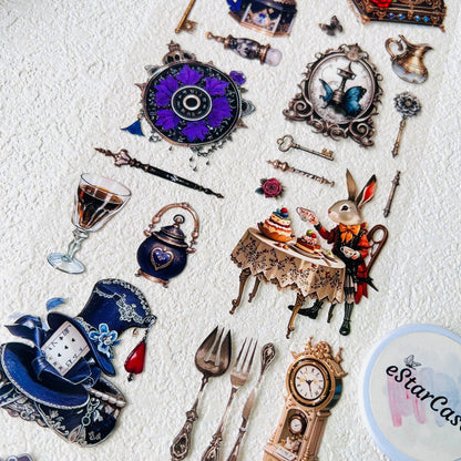 6cm*2m Vintage Dark Box Tape