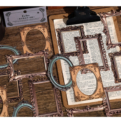 Vintage Frame Reliefv Asset Pack Sticker 15pcs