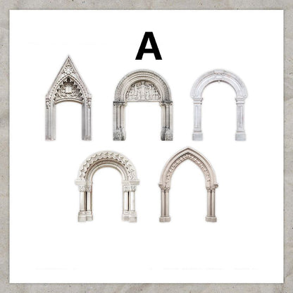 Vintage Frame Reliefv Asset Pack Sticker 15pcs
