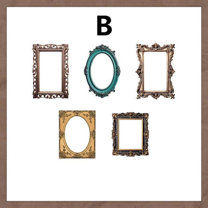 Vintage Frame Reliefv Asset Pack Sticker 15pcs