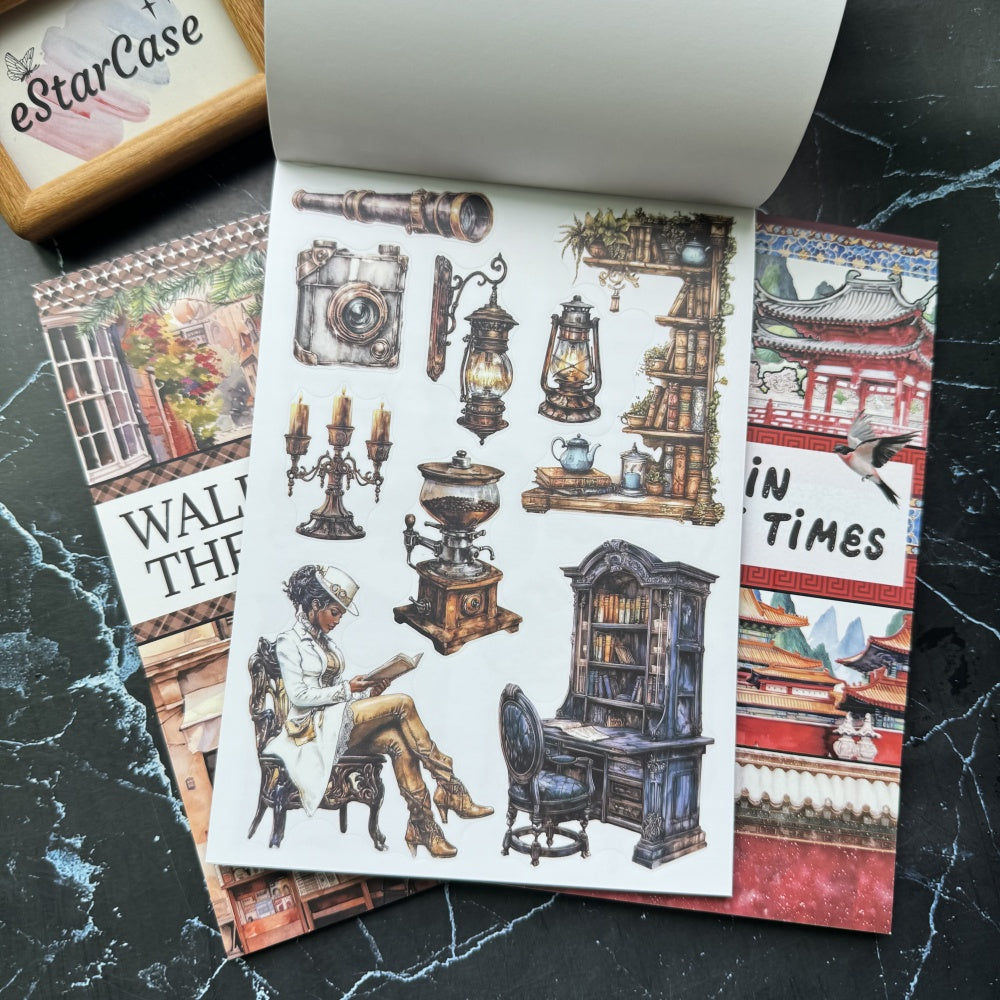 Vintage Rust Sticker Book – Estarcase