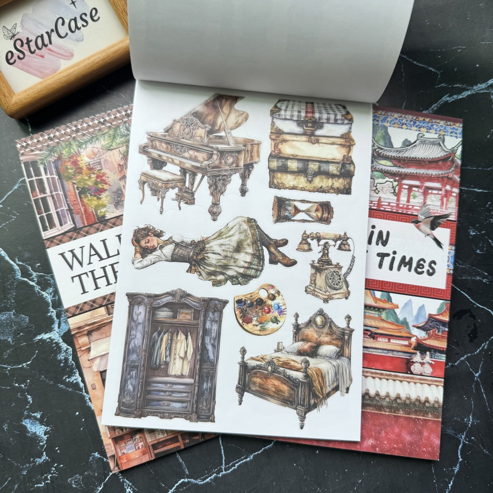 Vintage Rust Sticker Book – Estarcase