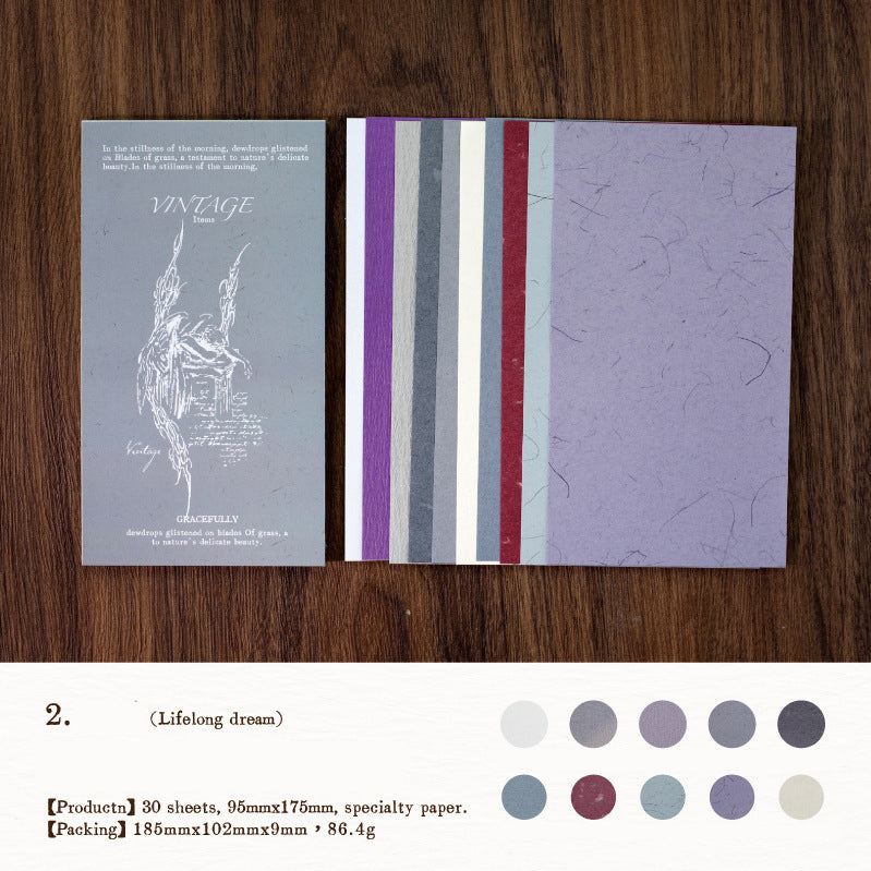 Vintage Specialty Paper Book