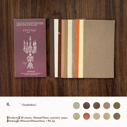 Vintage Specialty Paper Book