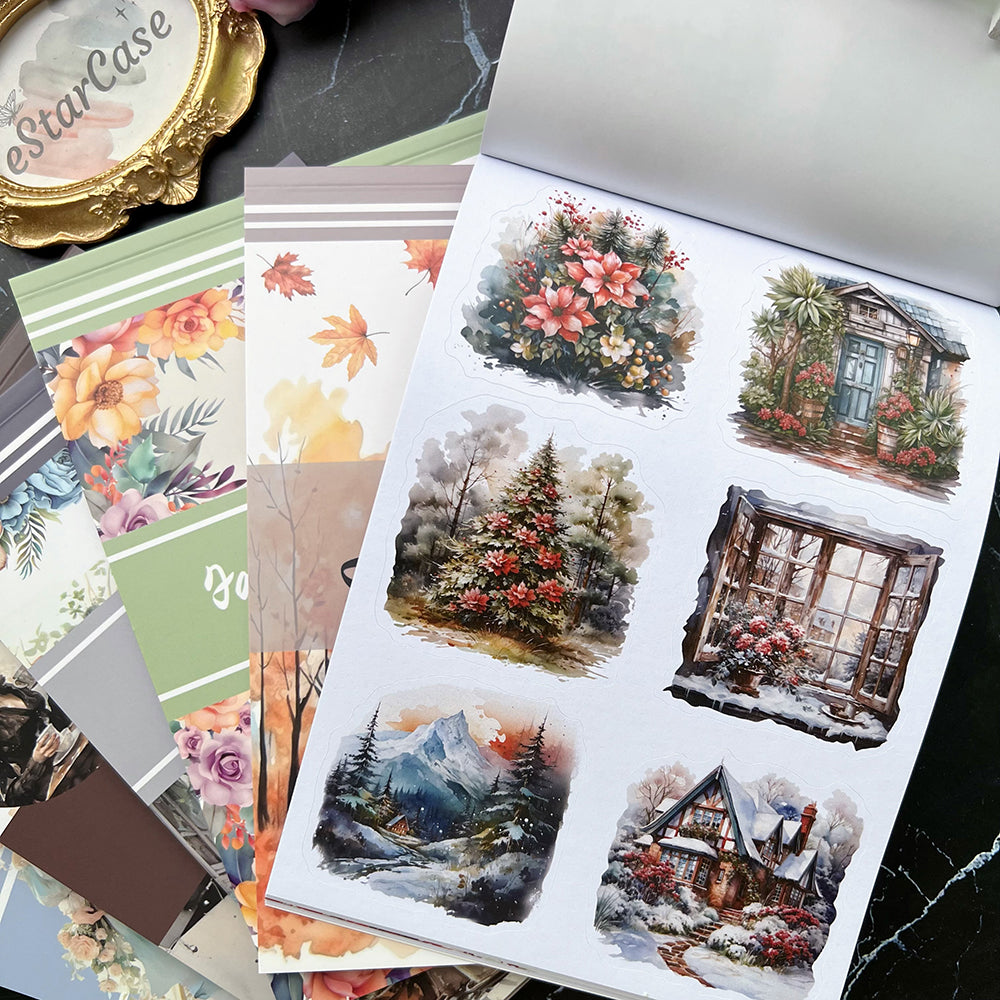 Vintage Sticker Book 6 Theme – Estarcase