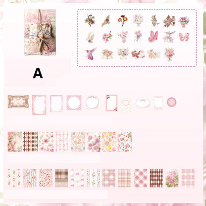 Vintage Sticker Pack 100pcs