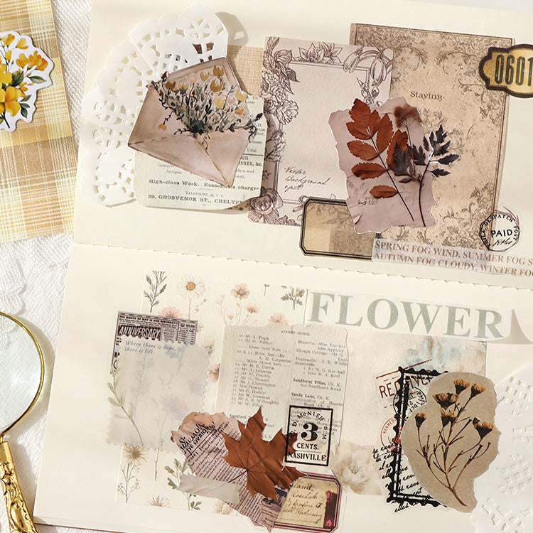 Vintage Sticker Pack 100pcs