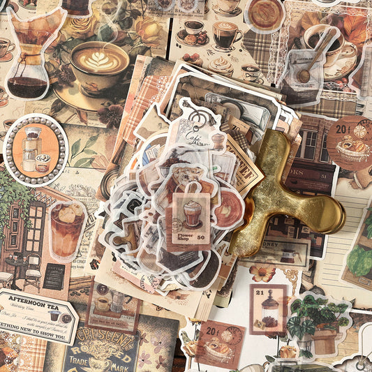 Vintage Stickers Pack 200pcs