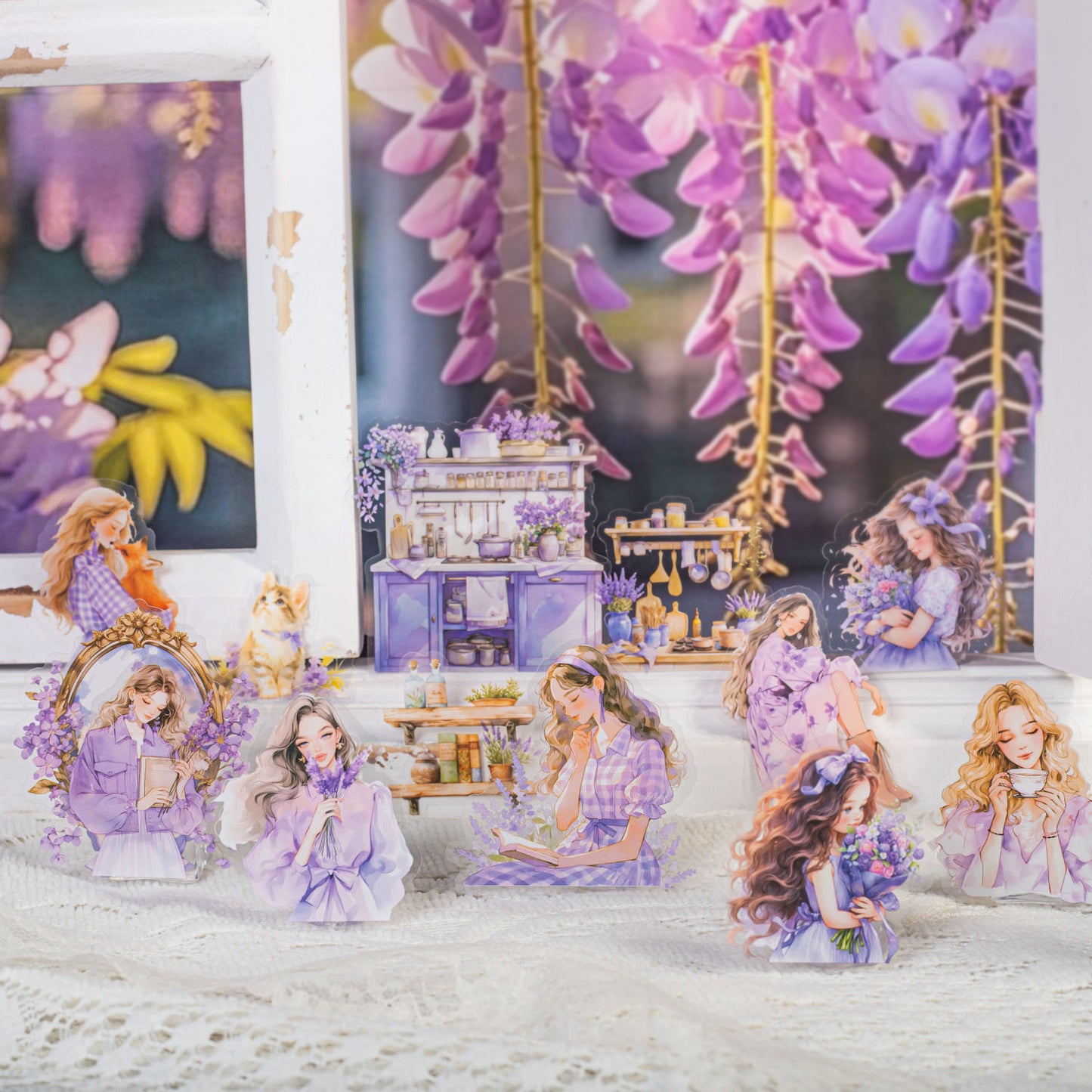 Violet Garden Sticker 20pcs