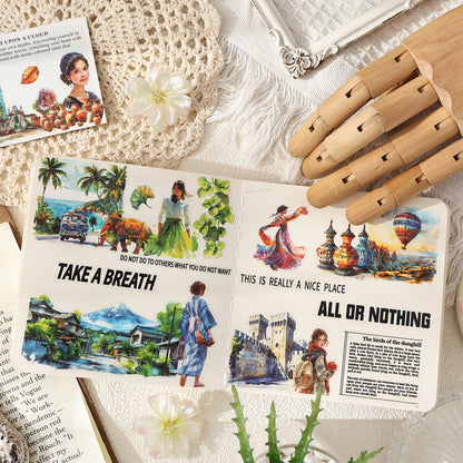 Voyage Of Nations Stickers 4pcs