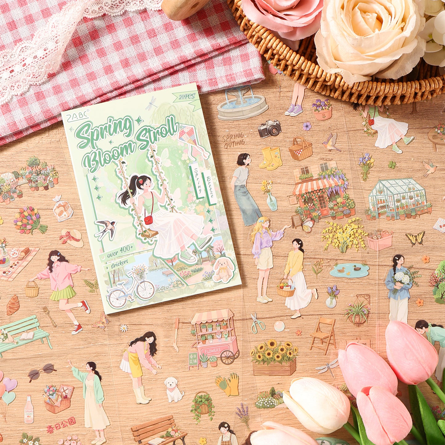 Wander With Seasons Stickers 20pcs