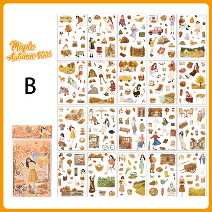Wander With Seasons Stickers 20pcs