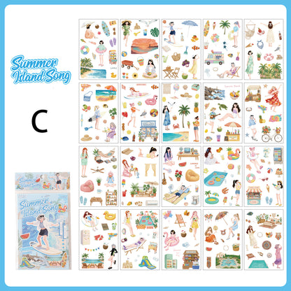 Wander With Seasons Stickers 20pcs