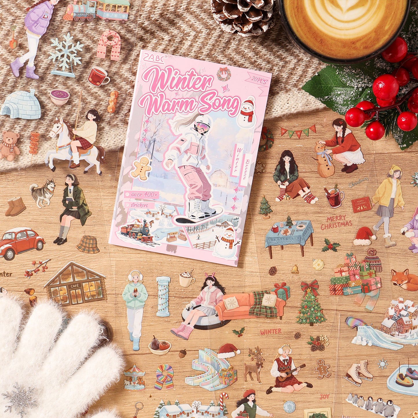 Wander With Seasons Stickers 20pcs