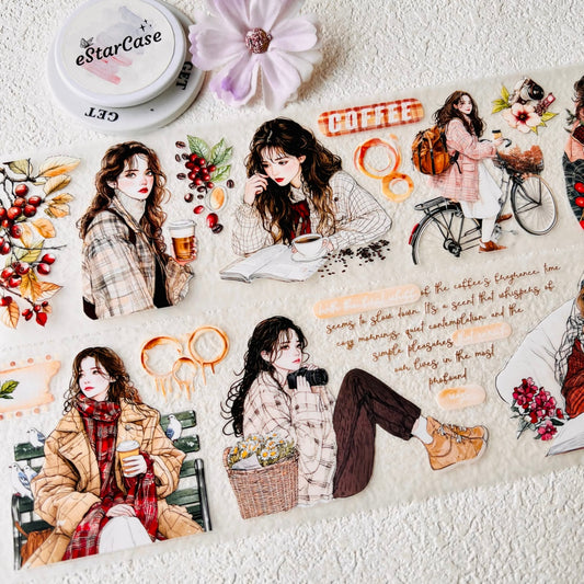 7cm*2m Warm Autumn Diary Tape