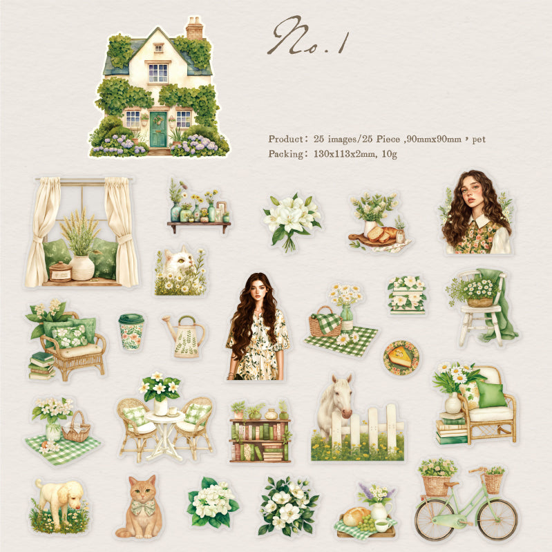 Warm Sunshine Sticker 25pcs