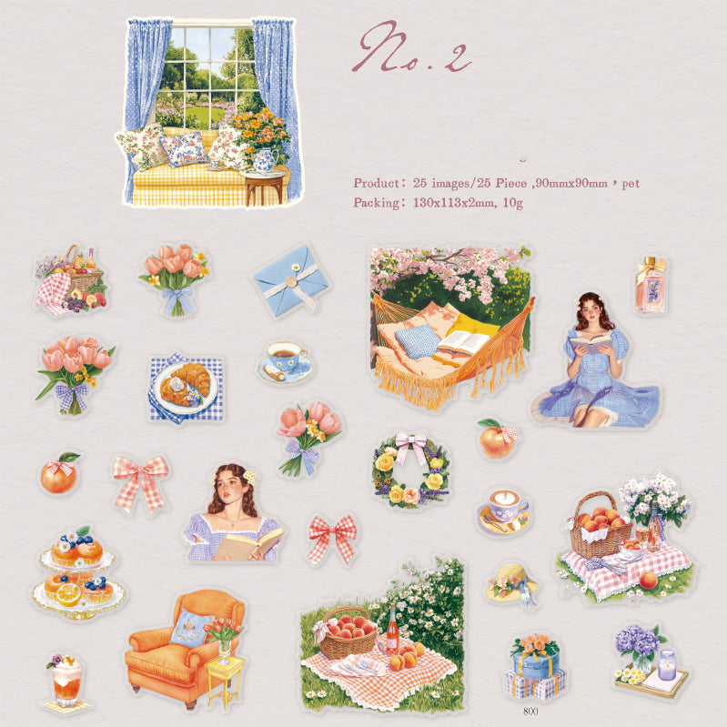 Warm Sunshine Sticker 25pcs