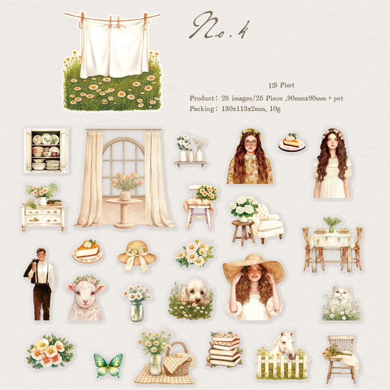 Warm Sunshine Sticker 25pcs