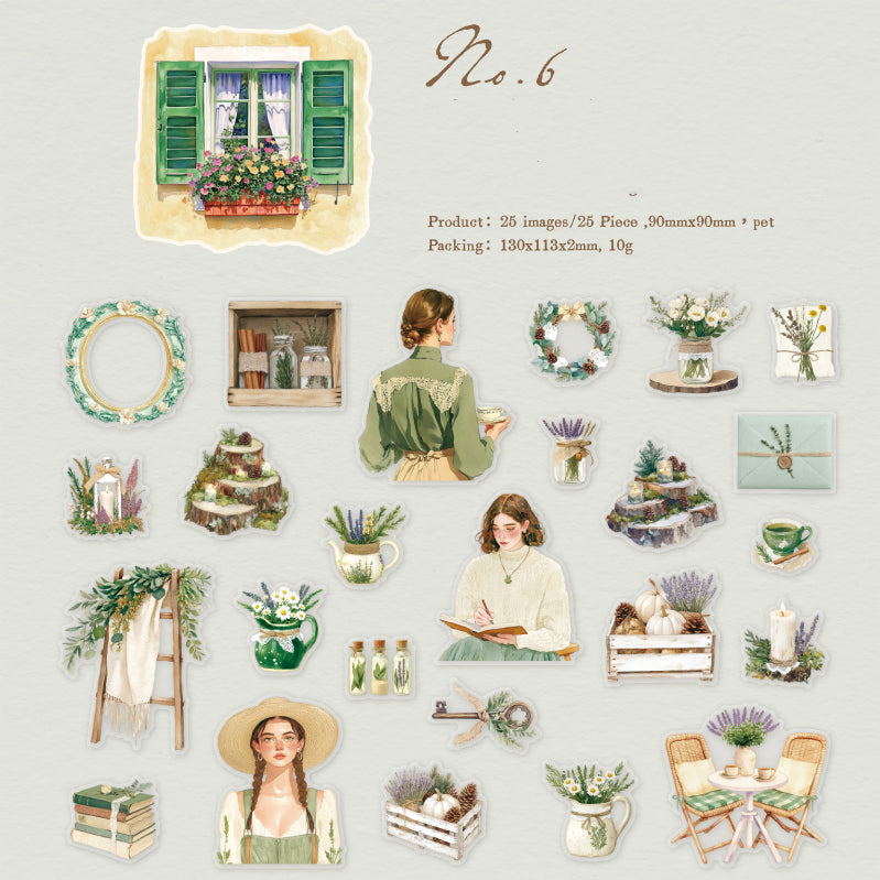 Warm Sunshine Sticker 25pcs