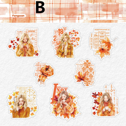 Warm in Winter Sticker 16pcs