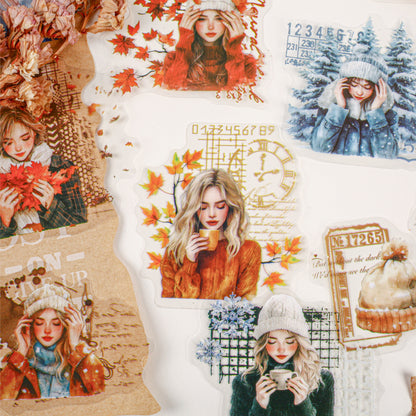 Warm in Winter Sticker 16pcs
