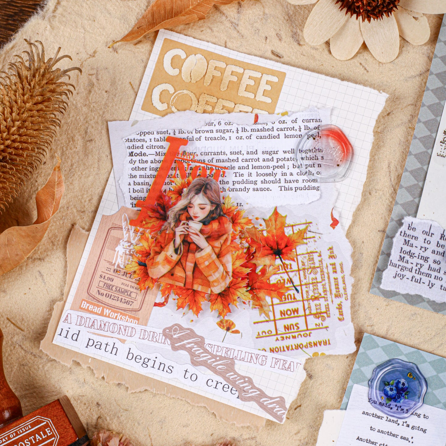 Warm in Winter Sticker 16pcs